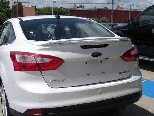 Ford Focus Uyumlu 3 Sedan Makyajlı Spoiler (Fiber)