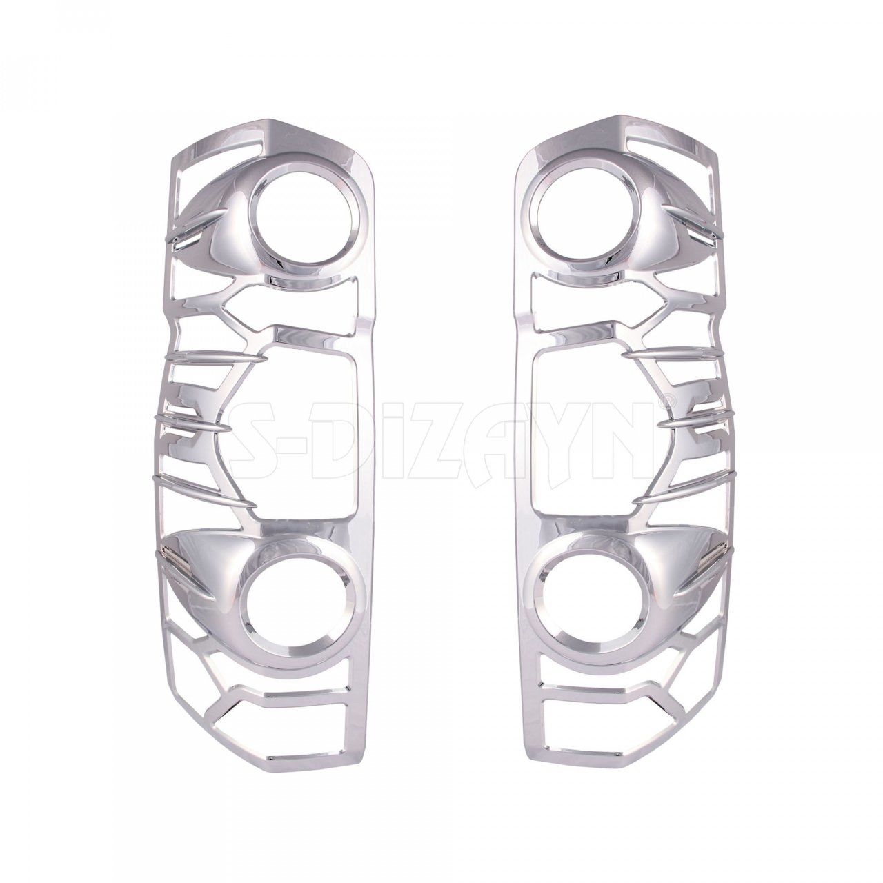S-Dizayn Mercedes Sprinter Stop Çerçevesi 2 Prç. Abs. Krom 2006-2013