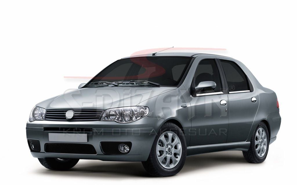 Fiat Albea Uyumlu Krom Cam Çıtası 4 Parça 2002 Üzeri