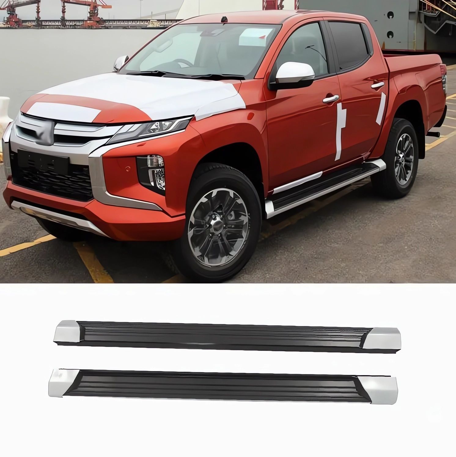 Mitsubishi Triton L200 2019 ve Sonrası New Desing Yan Basamak (ithal)