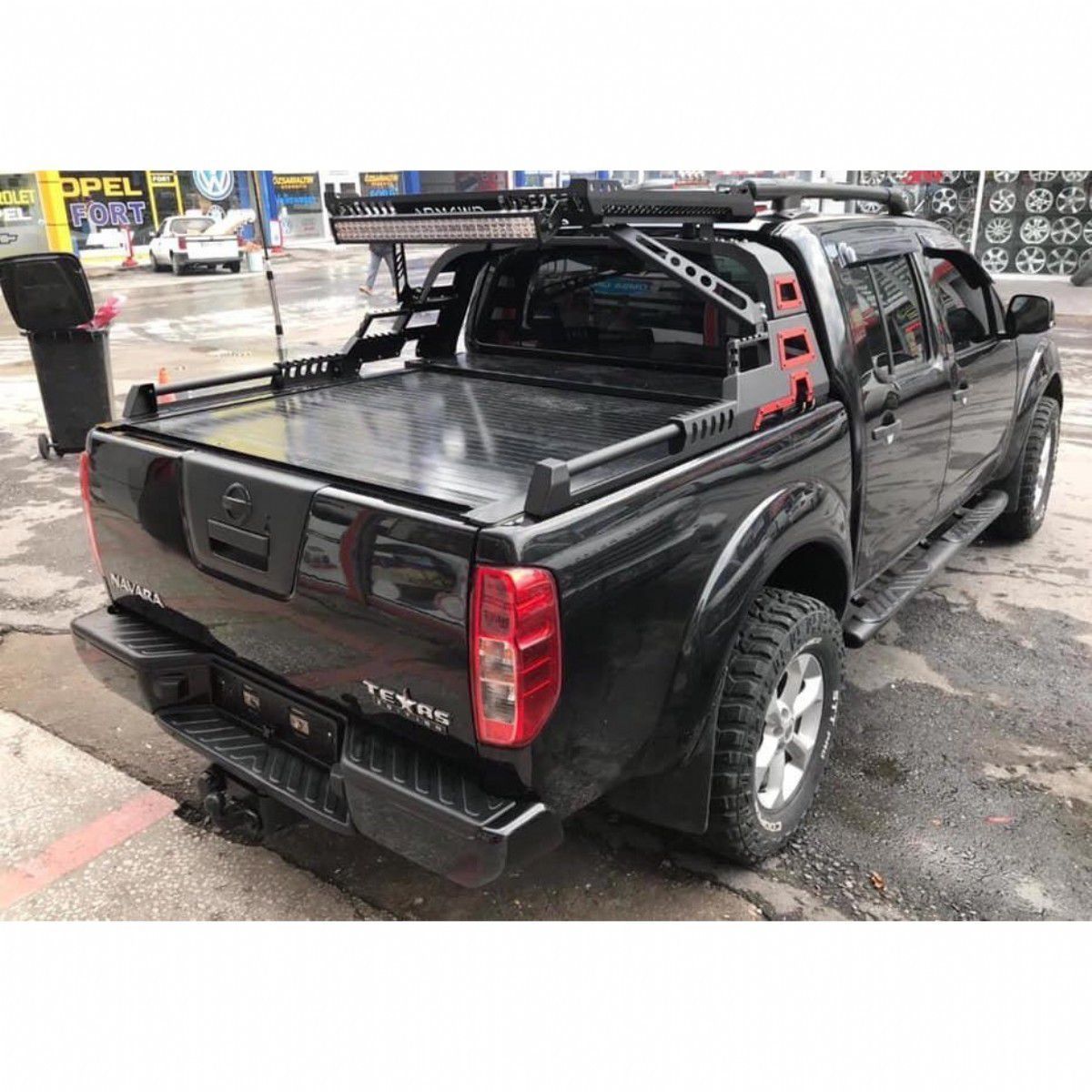 Nissan Navara Uyumlu Kısa Şase Roll Back, Sürgülü Kapak