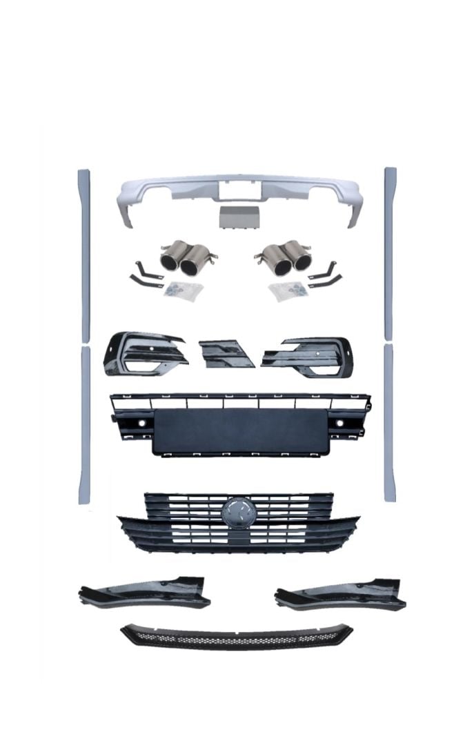 Transporter T6.1 R-Line Body Kıt (Siyah Panjur) 2020+