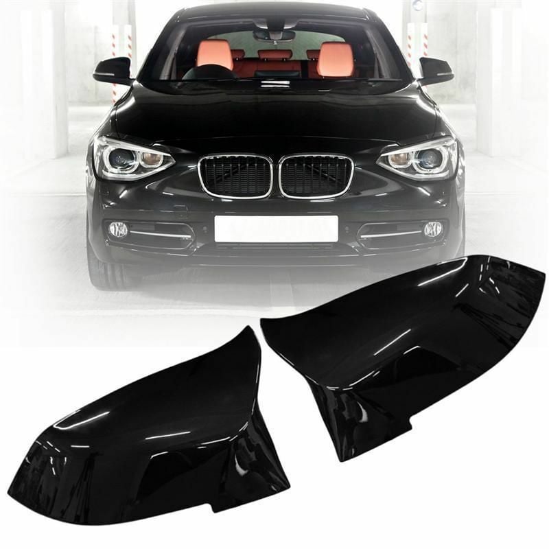 Bmw 1 Uyumlu Serisi F20 Lci 2015-2019 Batman Ayna Kapağı (Parlak Siyah)