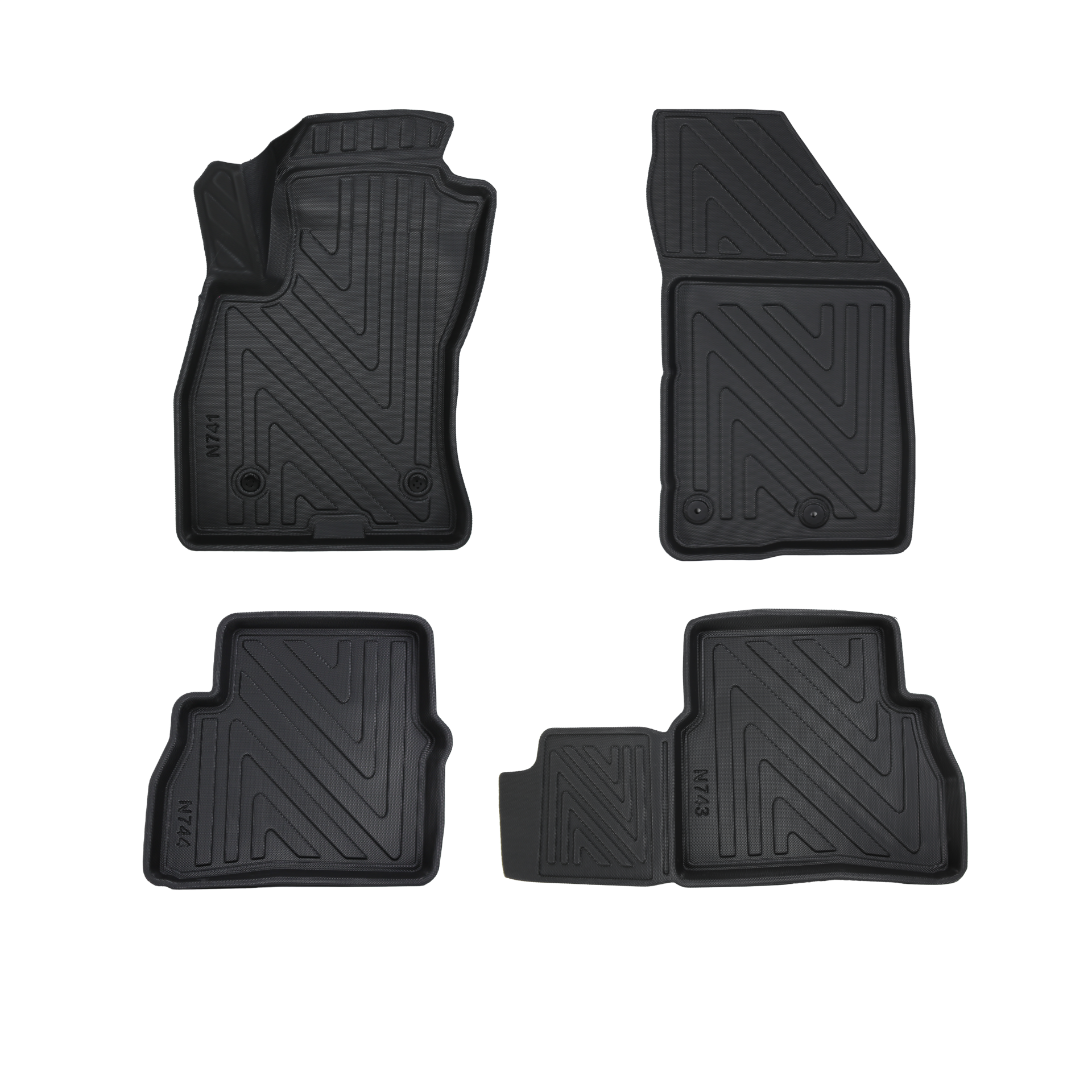 Opel Combo 2011-2018 Premium Seri Araca Özel 3D Havuzlu Oto Paspas