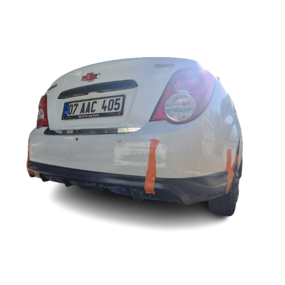 Chevrolet Aveo Uyumlu Sedan (2011-2014) Arka Tampon - Eki (Plastik) Parça