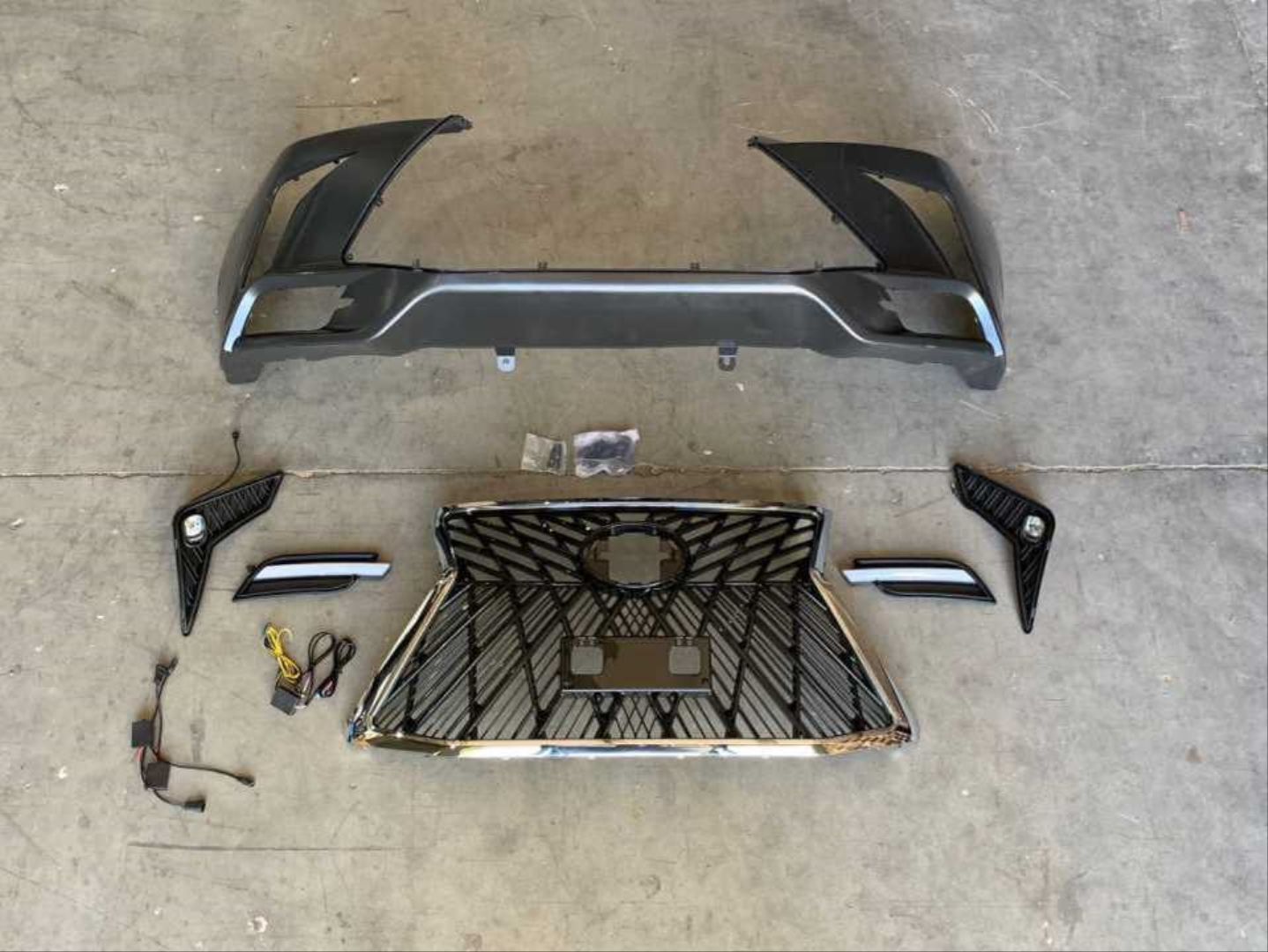 Toyota Hilux Uyumlu Vigo (2012-2015) Lexus Ön Tampon Panjur