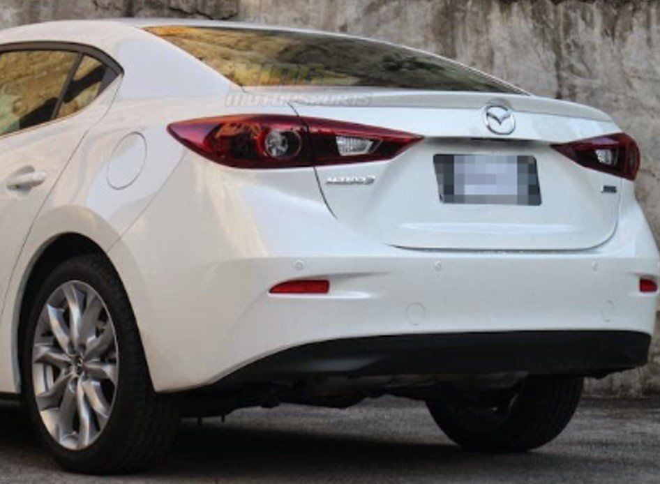Mazda İnce Uyumlu Spoiler Sedan 2013-2016 (Fiber)