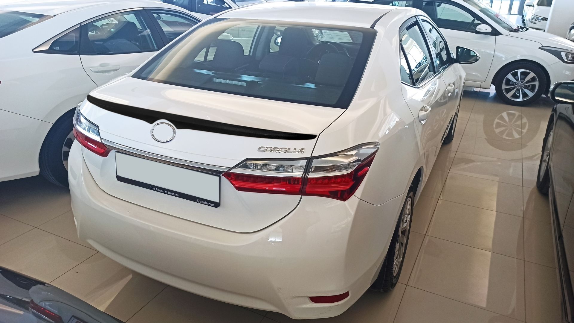Toyota Corolla Uyumlu 2014-2018 Wing Spoiler (Boyasız)