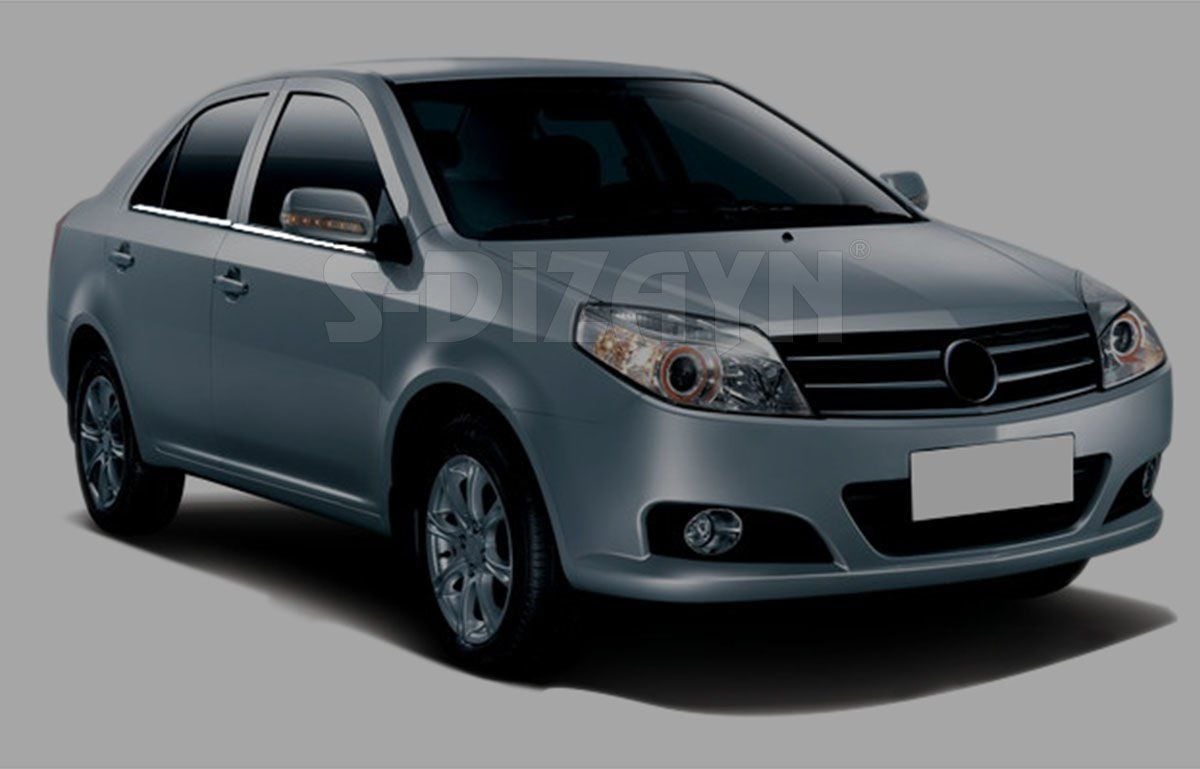 Geely Familia Uyumlu Krom Cam Çıtası 6 Parça 2009 Üzeri