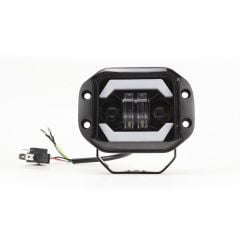 Gündüz ledli Uyumlu offroad sis lambası beyaz amber / LASS349 Parça