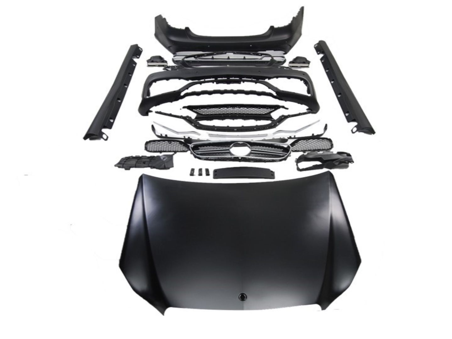Mercedes W212 Uyumlu E63 Body Kit Kaputlu Versiyon (2013-2015)