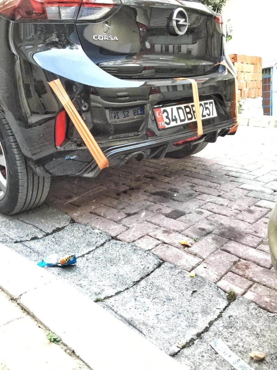 Opel Corsa Uyumlu F Arka Ek