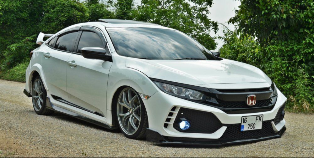 Honda Civic Uyumlu Fc5 Typer Body Kit Seti 2016 Ve Üzeri