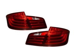 Bmw 5 Uyumlu Serisi F10 2010-2016 İçin Lci Makyajlı LED Stop - Kırmızı