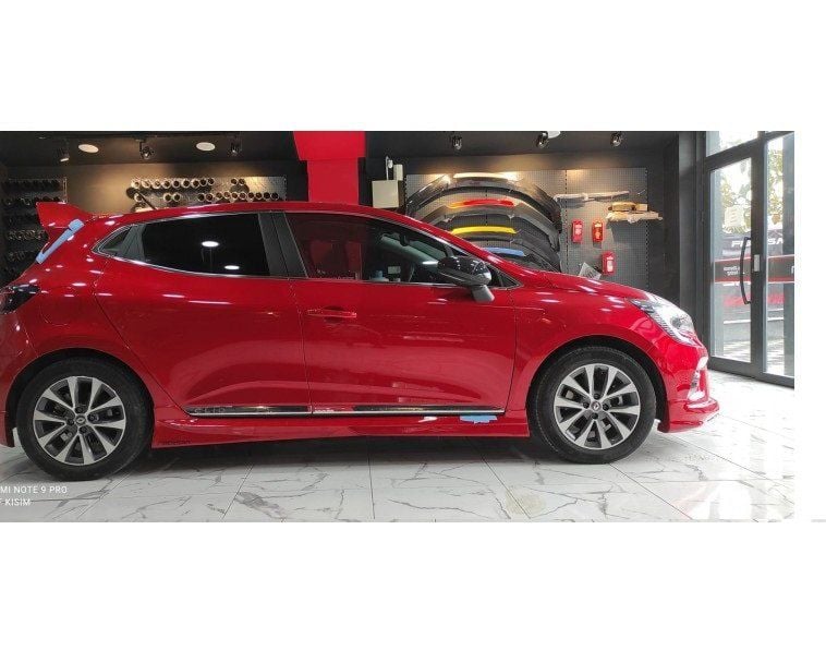Renault Clio Uyumlu 5 Yan Marşpiyel (Plastik)