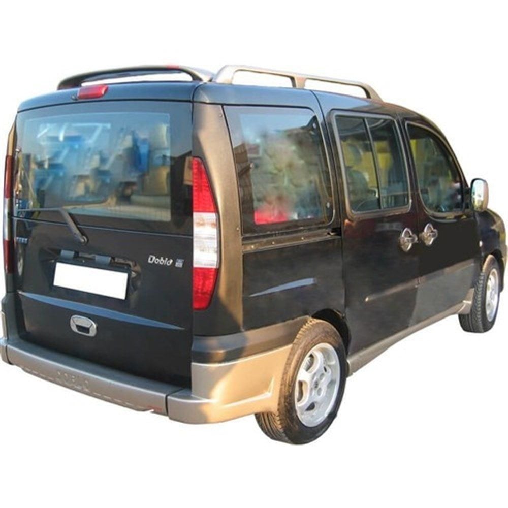 Fiat Doblo Uyumlu 1 Arka Orta Tampon (Sensörlü) (Difüzör) Fiber 2000-2010
