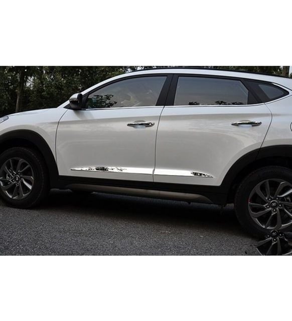 Hyundai Tucson Uyumlu Yan Kapı Çıtası Paslanmaz Çelik Parça