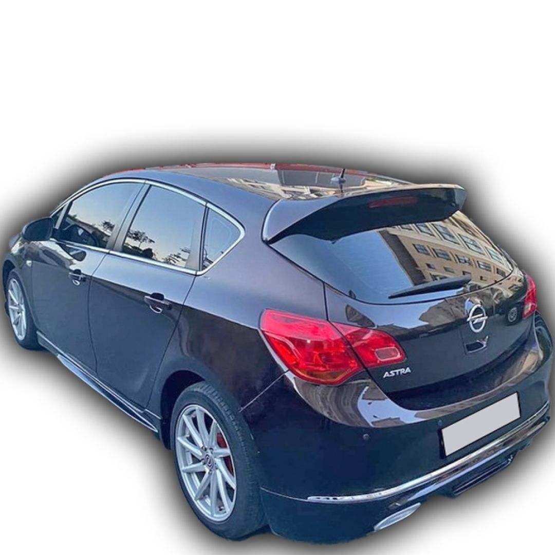 Astra J Uyumlu Spoiler - Piano Black