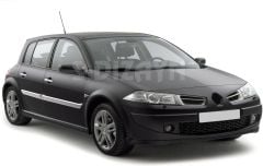 Renault Megane HB Uyumlu 4 Yan Kapı Çıtası 2016-2021 Paslanmaz Çelik Parça