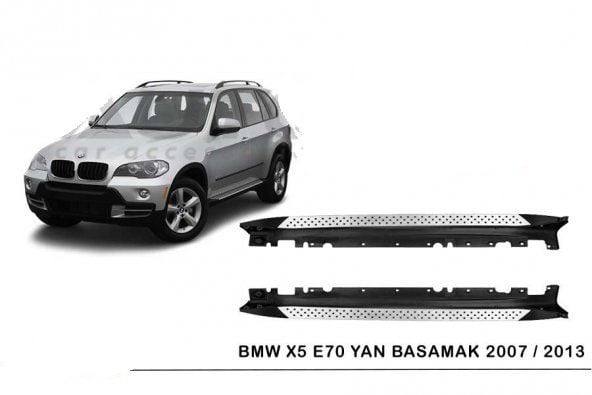 Bmw X5 Uyumlu E70 Yan Basamak Marşpiyel Koruma Oem 2007-2013 Model Drs