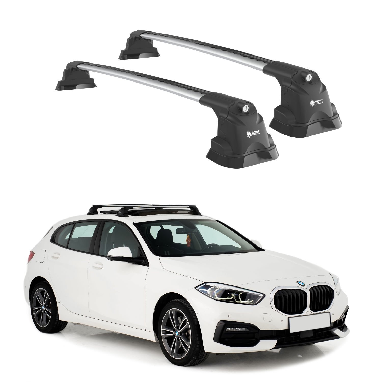 Bmw 1-series (f40) 2020-2024 Turtle Air3 Ara Atkı Gri