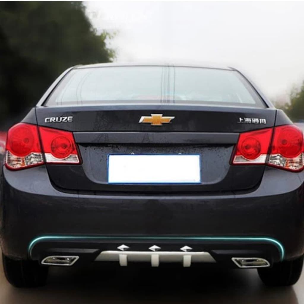 Chevrolet Cruze Uyumlu Difüzör Gri Boyalı