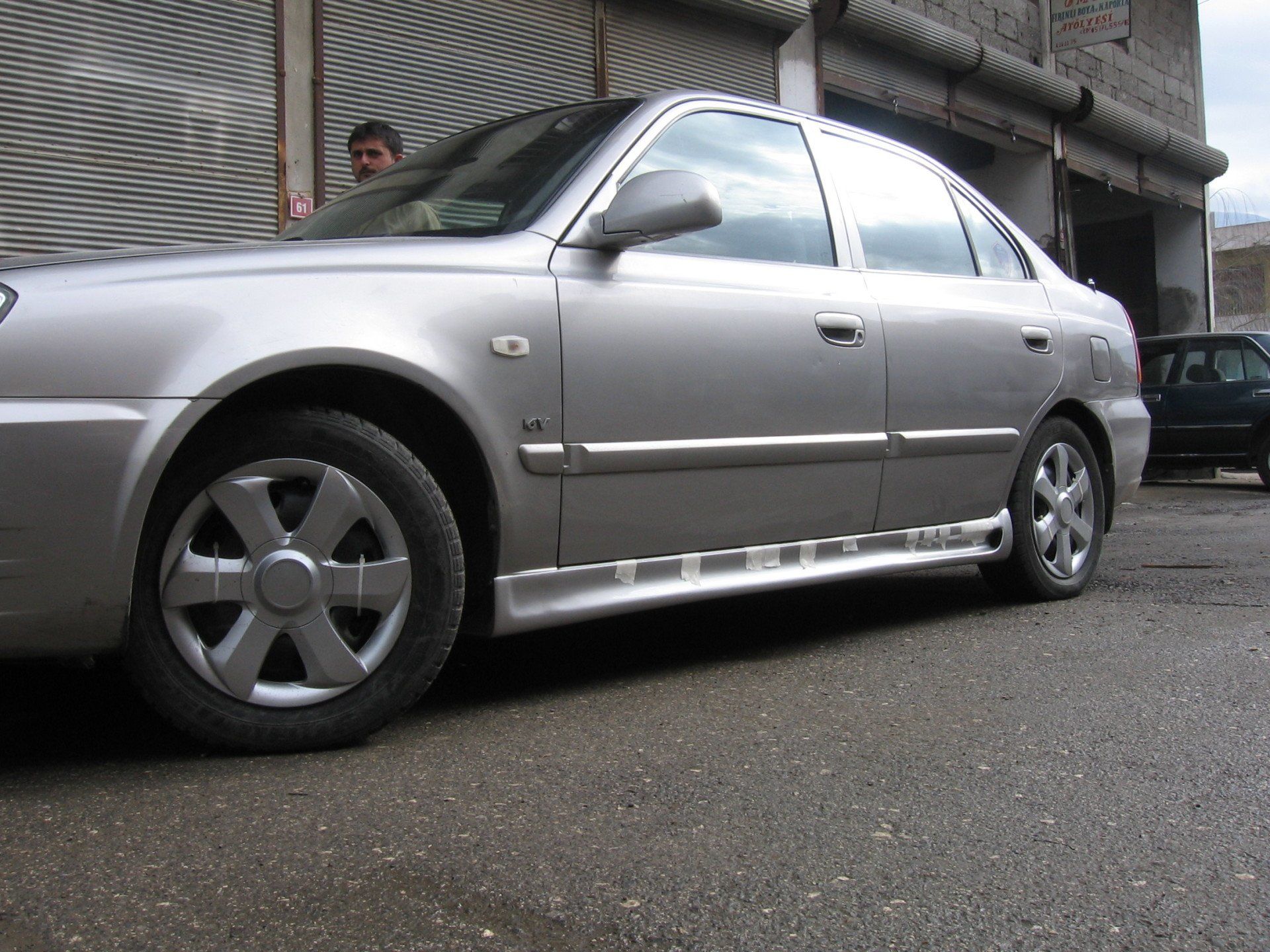 Hyundai Accent Uyumlu 2 Yan Marşpiyel Boyalı