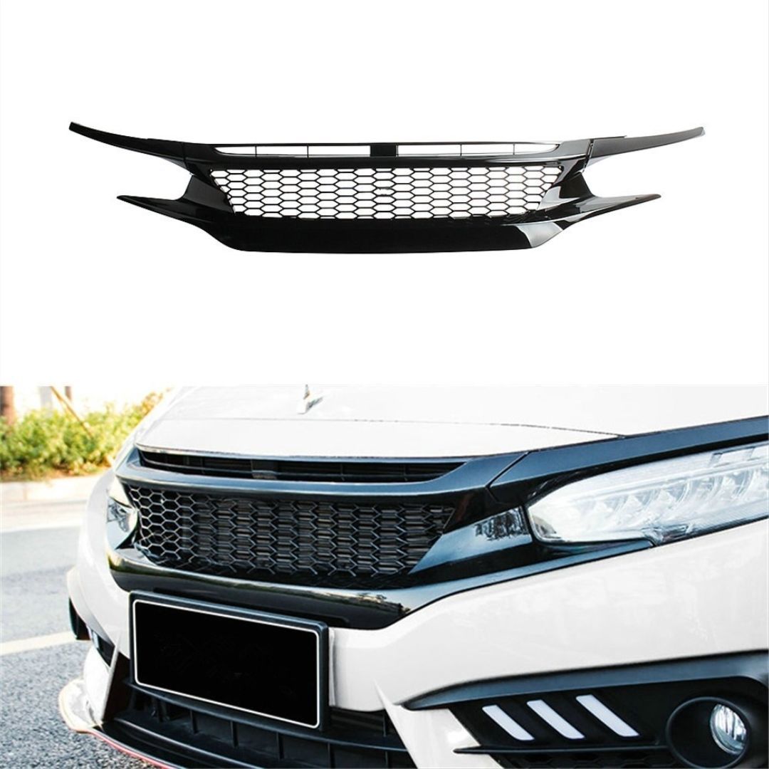 Honda Civic Uyumlu Fc5 2016-2020 Ön Panjur Ols Model