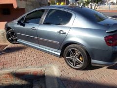 Peugeot 407 Uyumlu Yan Marşpiyel Boyalı