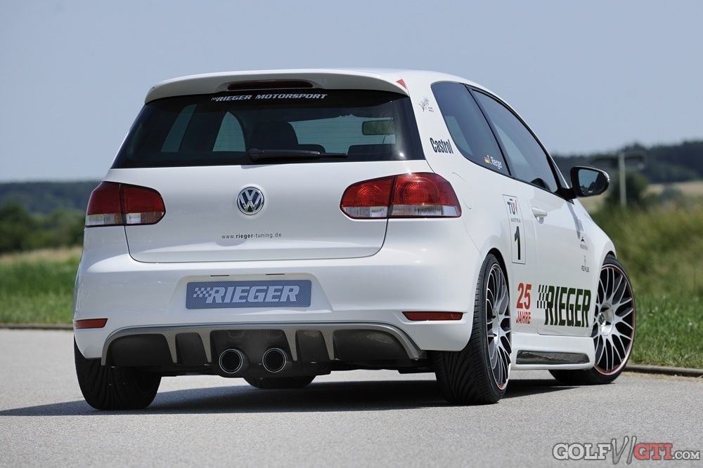Volkswagen Golf Uyumlu 6 Rieger Difüzör