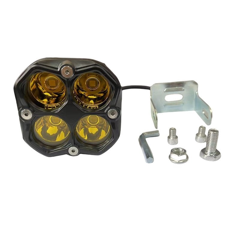 Offroad sis lambası sarı 20W 12-60V set 7.8x 6.8x7.8cm / LASS393-1