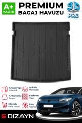 S-Dizayn VW ID7 3D Pro Bagaj Havuzu 2023 Üzeri A+ Kalite