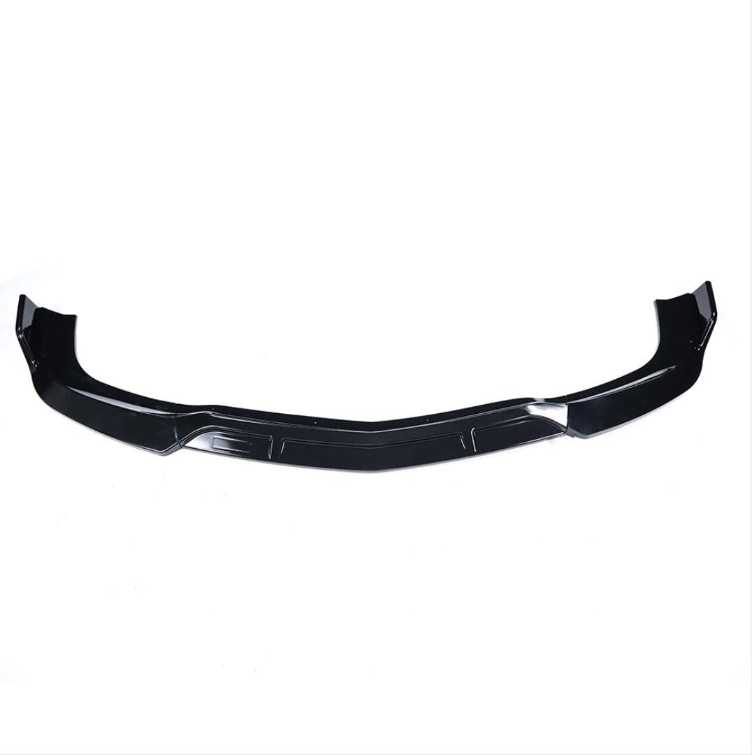 Mercedes W204 Uyumlu 2007-2014 Ön Lıp Custom - Piano Black (Parlak Siyah) (Amg)