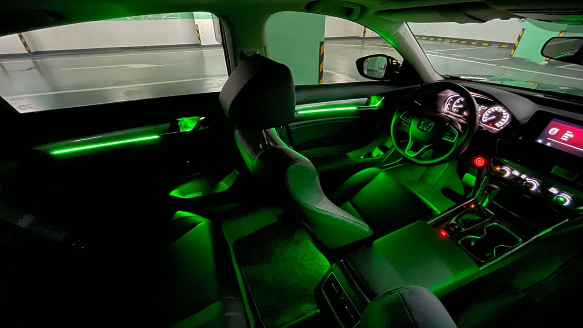 Honda Accord Uyumlu 2018+ Ambians Aydınlatma Ve Tweeter Set - 64 Renk