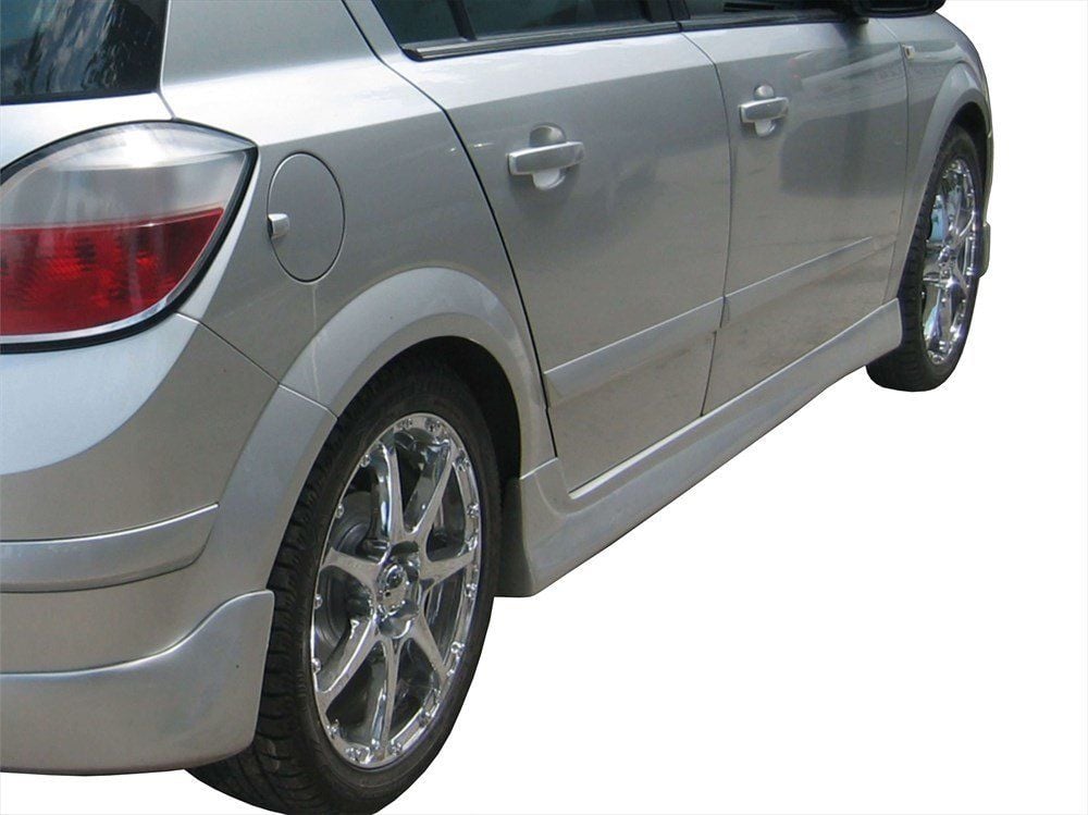 Opel Astra Uyumlu H Hatchback Marşpiyel 2 Parça Fiber 2004 Ve Sonrası