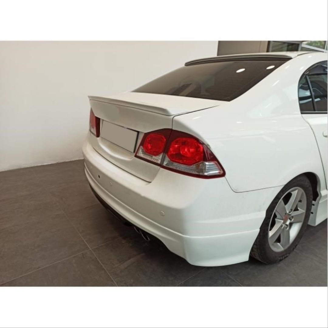 Honda Civic Uyumlu Fd6 2006-2012 Hybrıd Işıksız Spoiler (Boyasız)