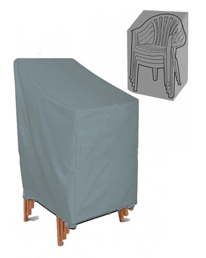 Sandalye Koruma Kılıf Örtüsü Gri Su Geçirmez  Ölçü : 120x70x64x64