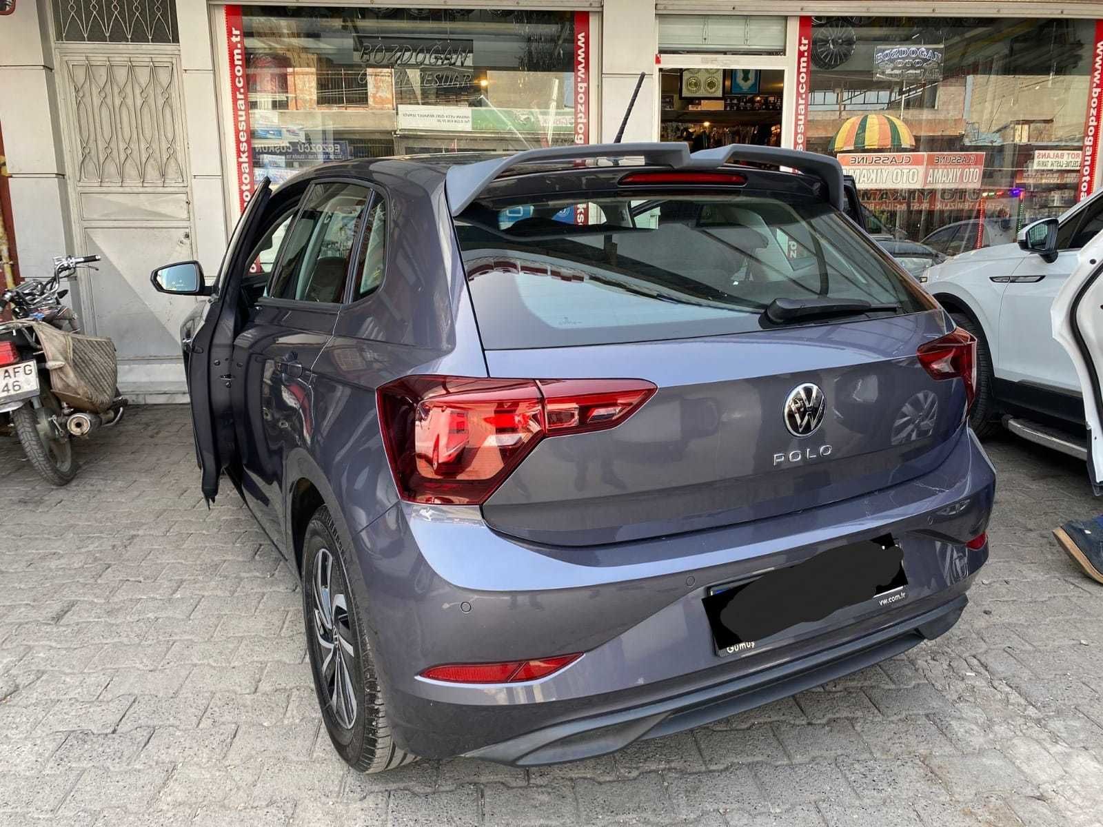 Volkswagen Polo Uyumlu Spoiler Abarty 2009-2013 Model Boyalı