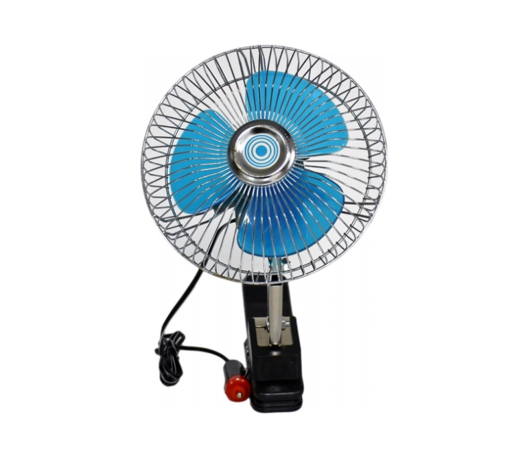 ARAÇ VANTİLATÖRÜ MANDALLI 12V 21W 6 İNÇ