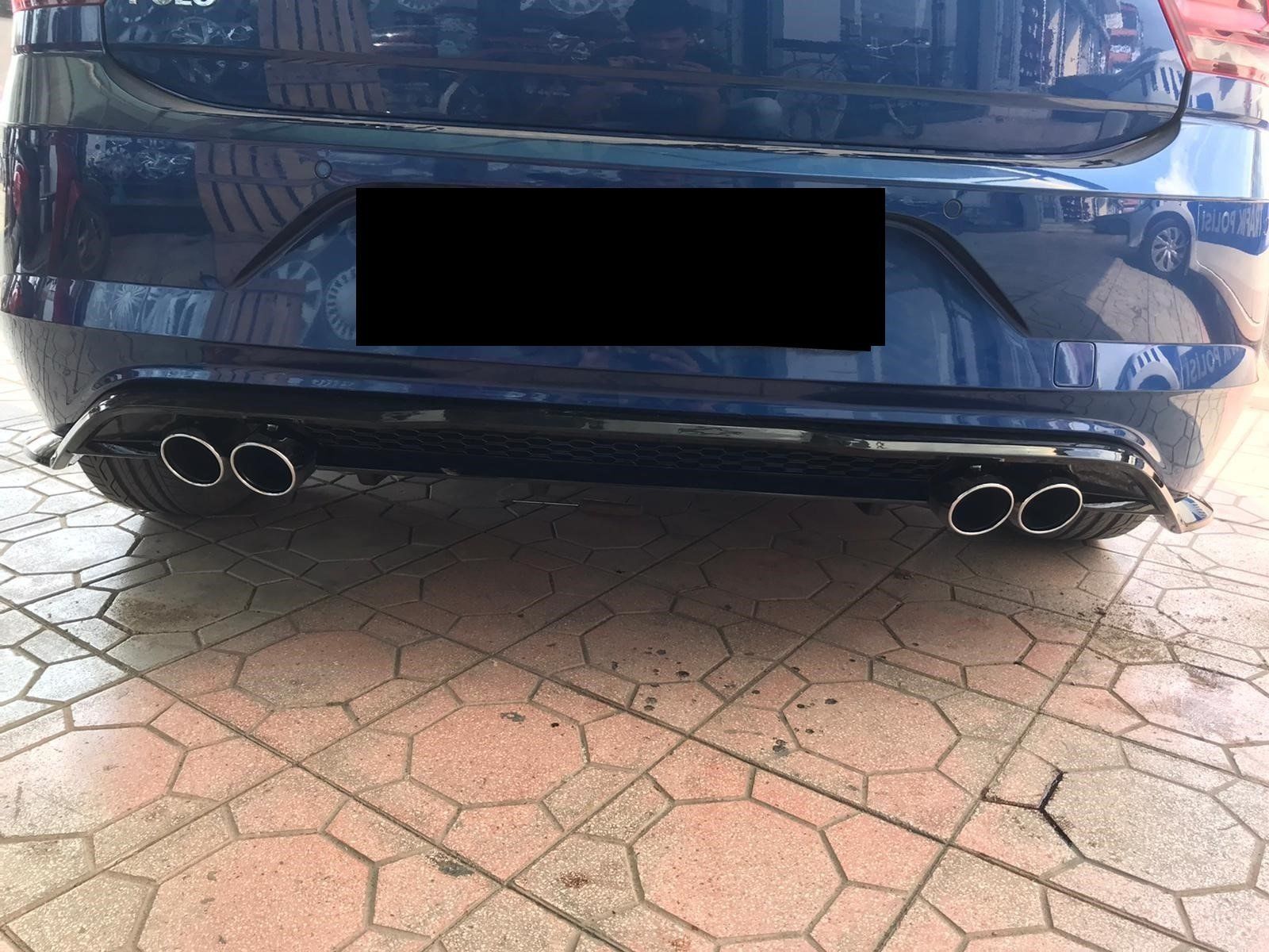 Volkswagen Polo Uyumlu Difüzör 2018 - Plastik Boyalı
