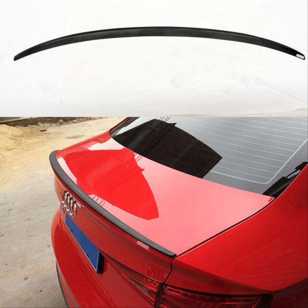 Audi A3 Uyumlu Sedan (2013-2019) S3 Spoiler - Piano Black (Parlak Siyah)