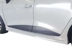 Renault Clio Uyumlu 4 Marşpiyel 2 Parça Fiber 2013-2019
