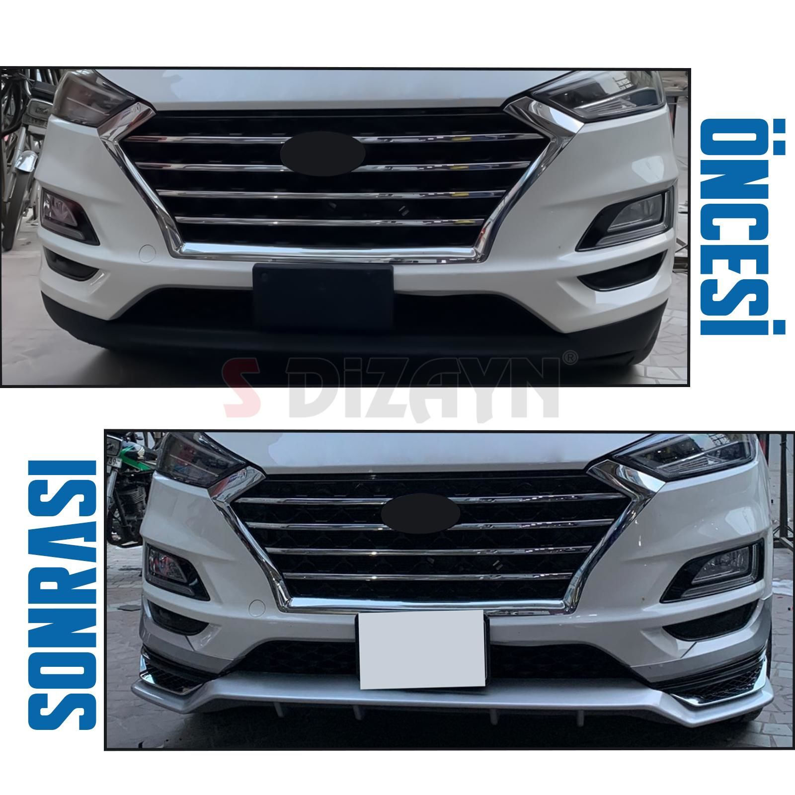 S-Dizayn Hyundai Tucson Araca Özel Body Kit 2019-2021 A+ Kalite