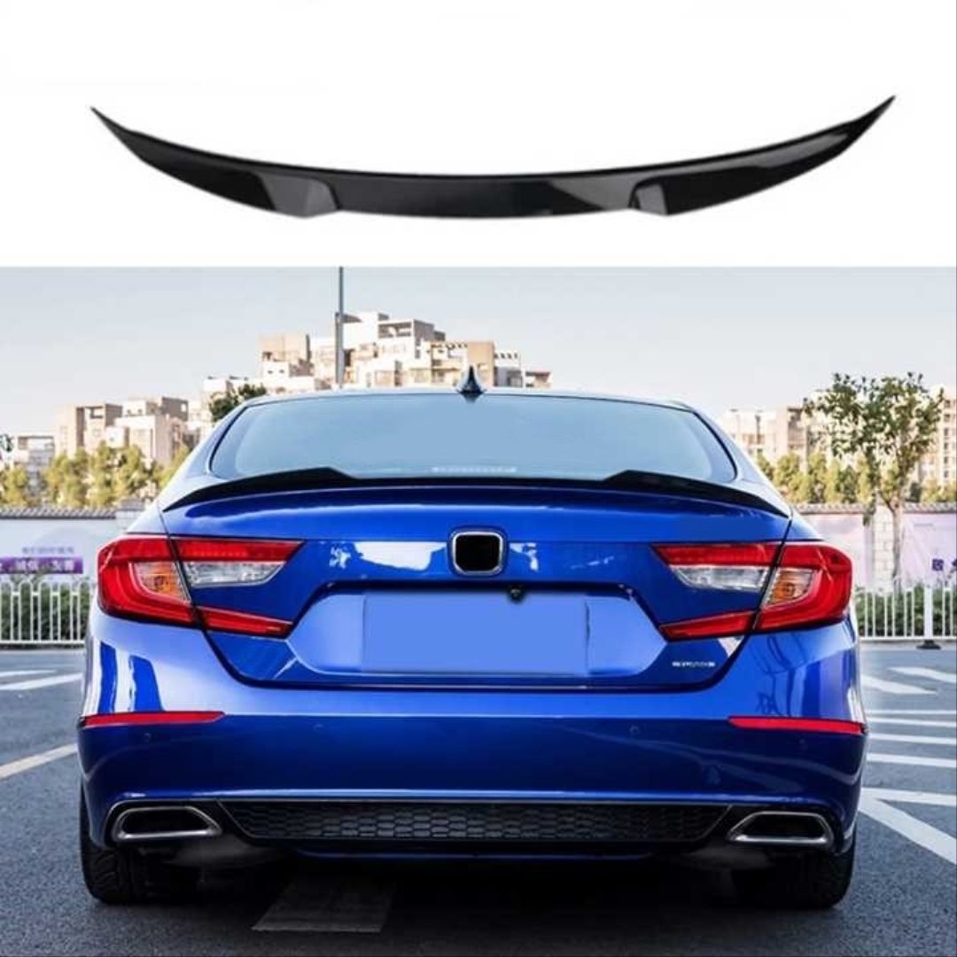 Honda Accord Uyumlu 2020+ M Spoiler - - Piano Black (Parlak Siyah)