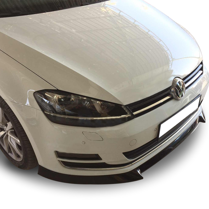 Volkswagen Golf Uyumlu 7 (2012-2016) Yeni Model Ön Tampon Altı Lip (Plastik)