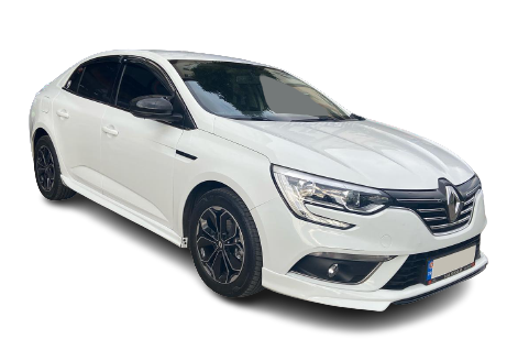 Renault Megane Uyumlu 4 (2016-2022) Aero Style Yan Marşpiyel Seti (Plastik)