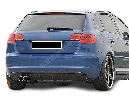 Audi A3 Uyumlu 45629 Difüzör (Soldan Çift)