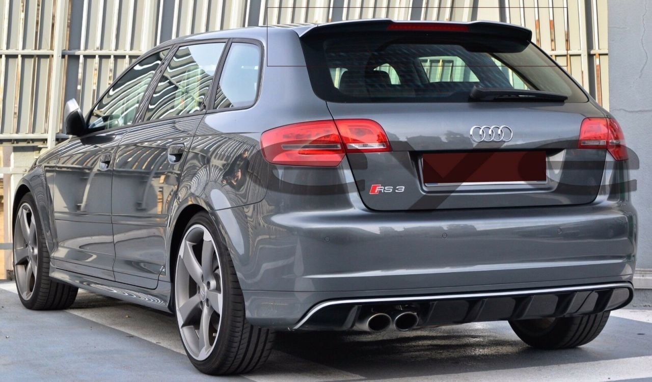 Audi A3 Uyumlu Hatchback 45632 Spoiler (Plastik)