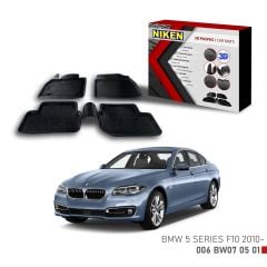 BMW 5 Series için Uyumlu F10 -2010 3D Paspas