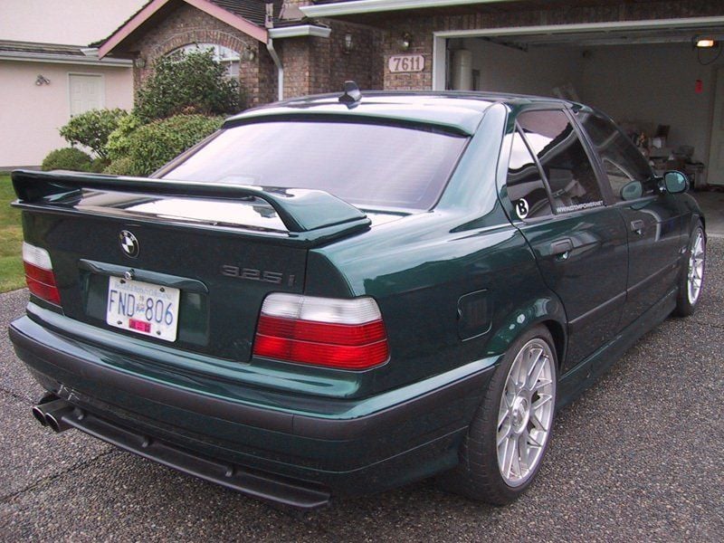 Bmw E36 Uyumlu Tek Kat Spoiler(Fiber)